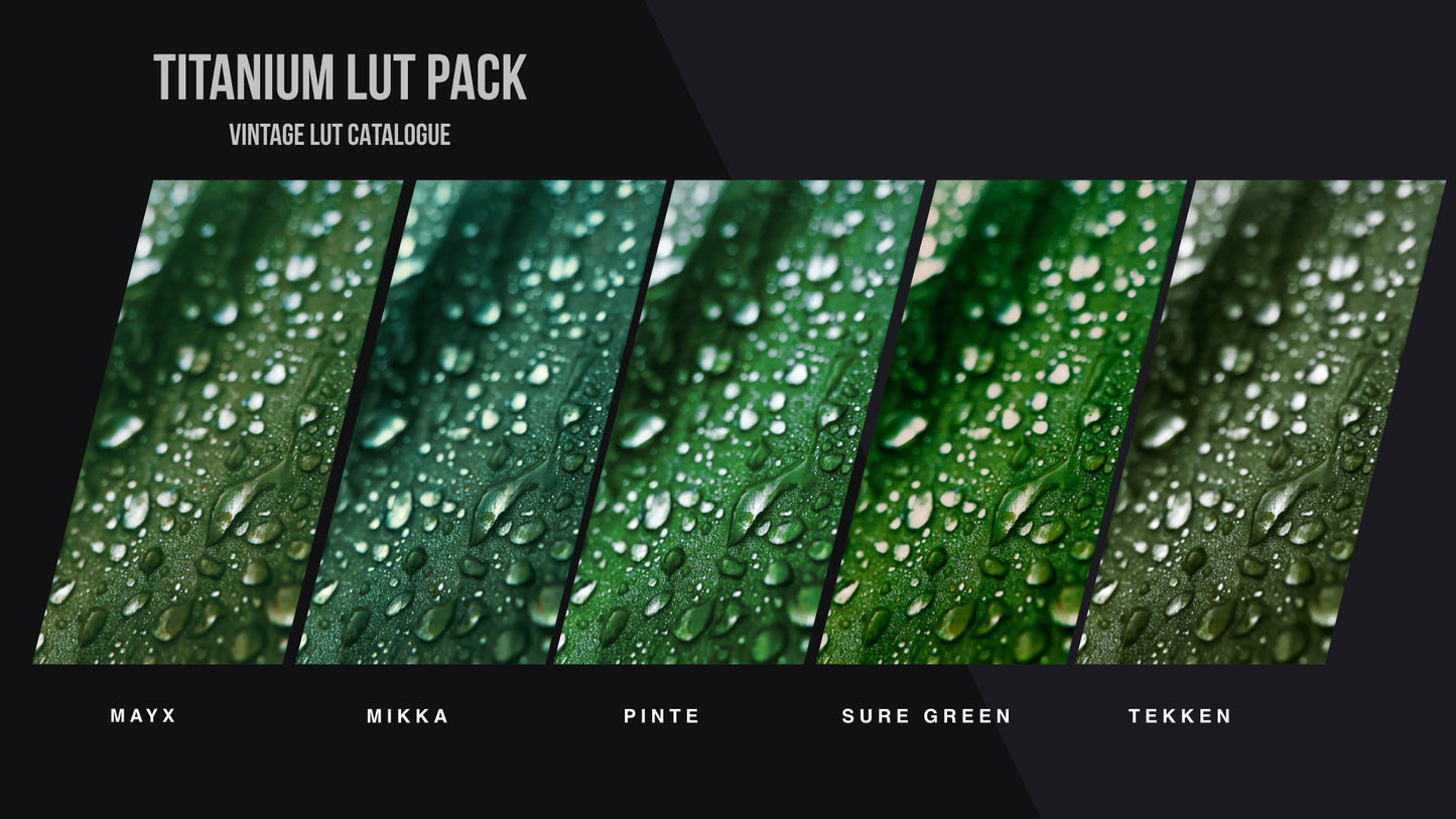 Vintage LUT Pack